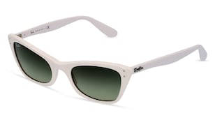 variant 6605 / Ray-Ban RB 2299 LADY BURBANK / Weiß Transparent