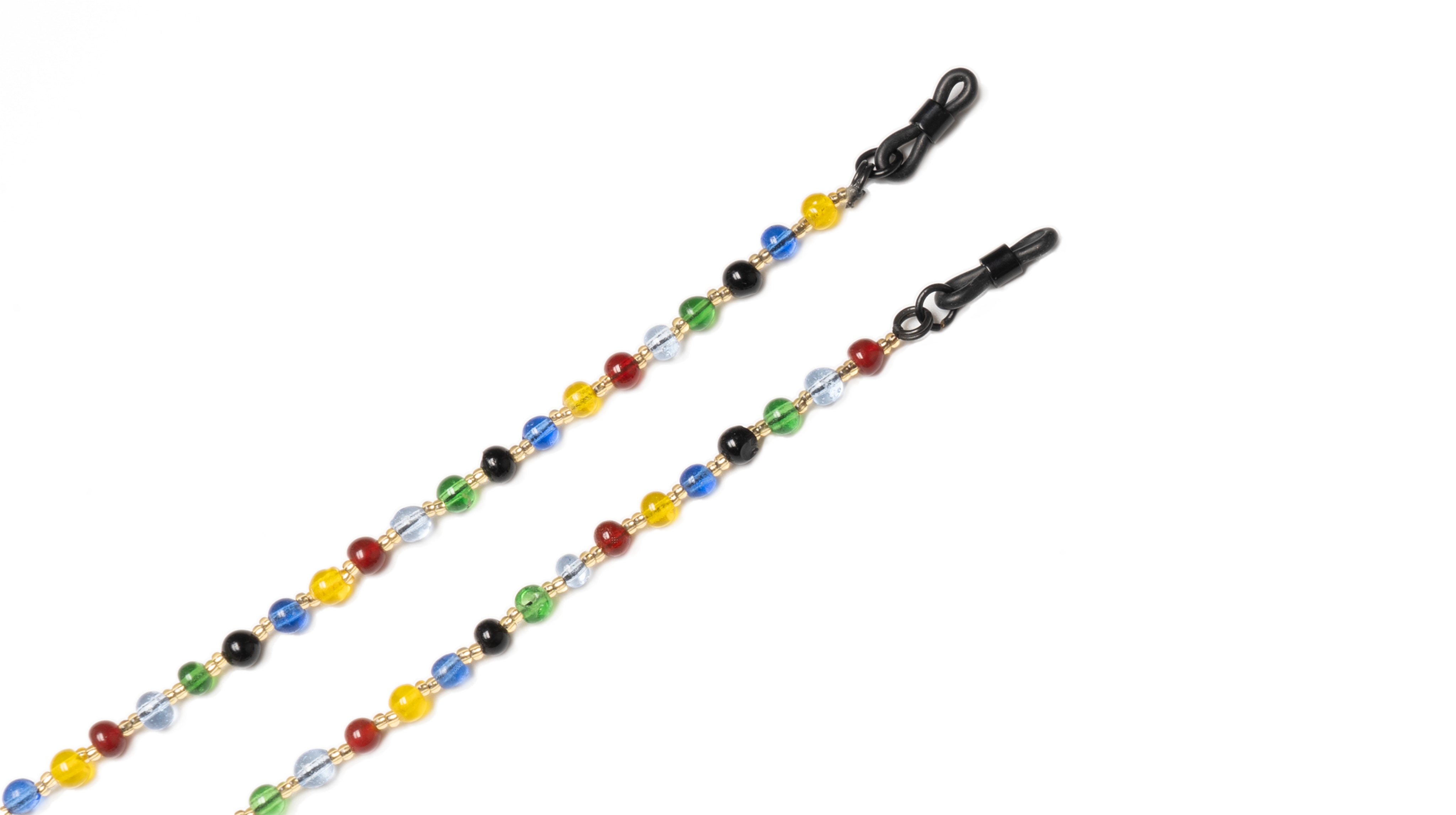 Chades Łańcuszki do okularów ze szklanymi paciorkami