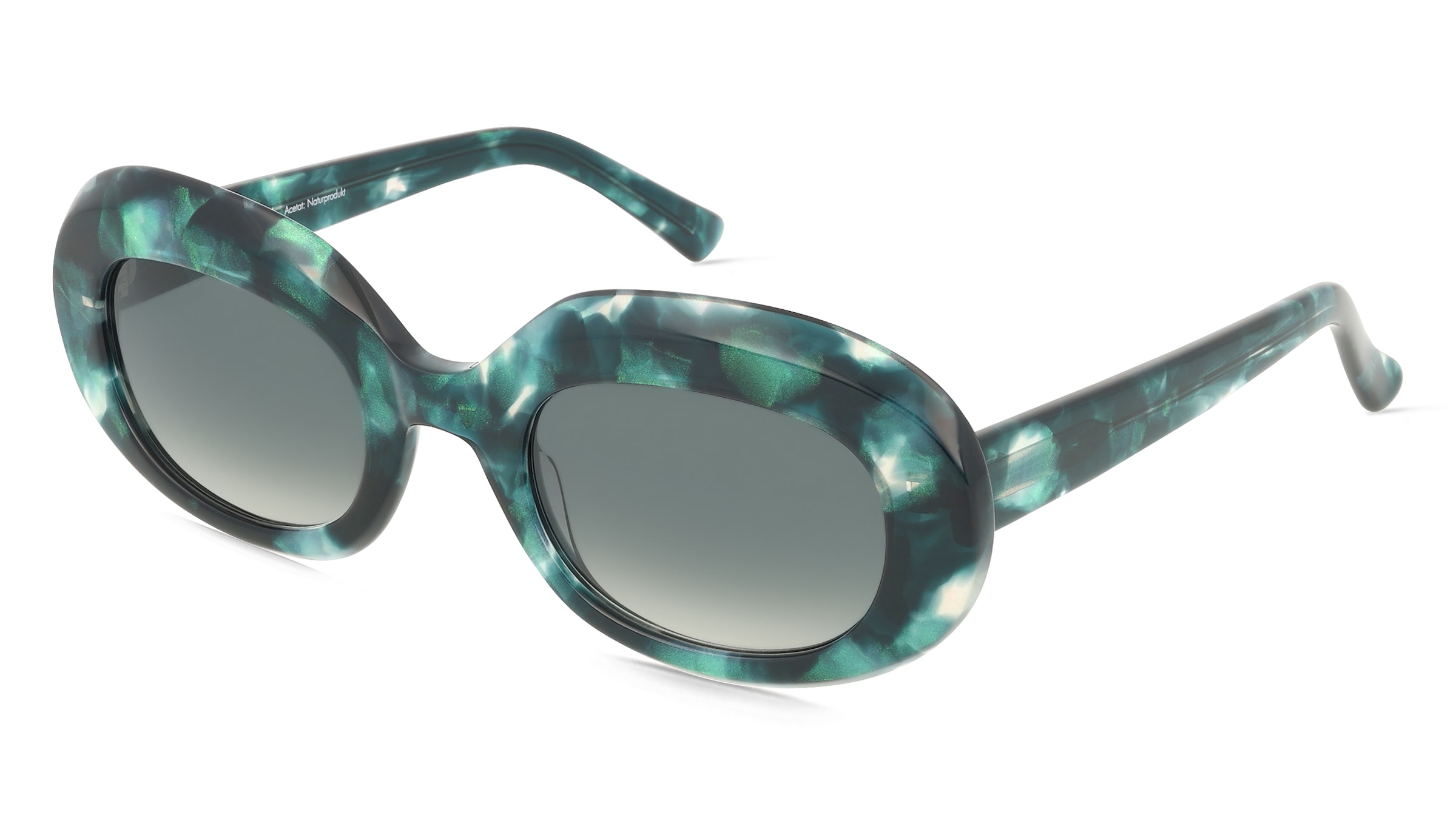 variant 29057 / Fielmann MC 650 SUN FA LUCIA / Vert Marbré