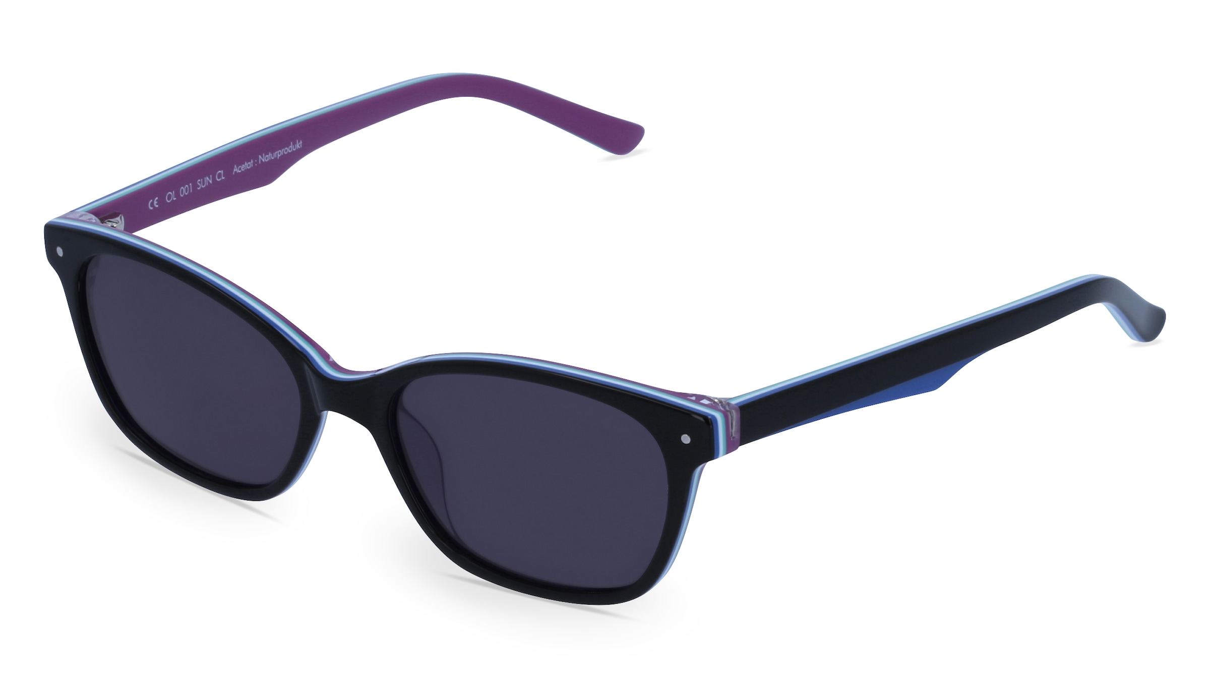 variant 3761 / Fielmann OL 001 SUN CL / Schwarz Violett