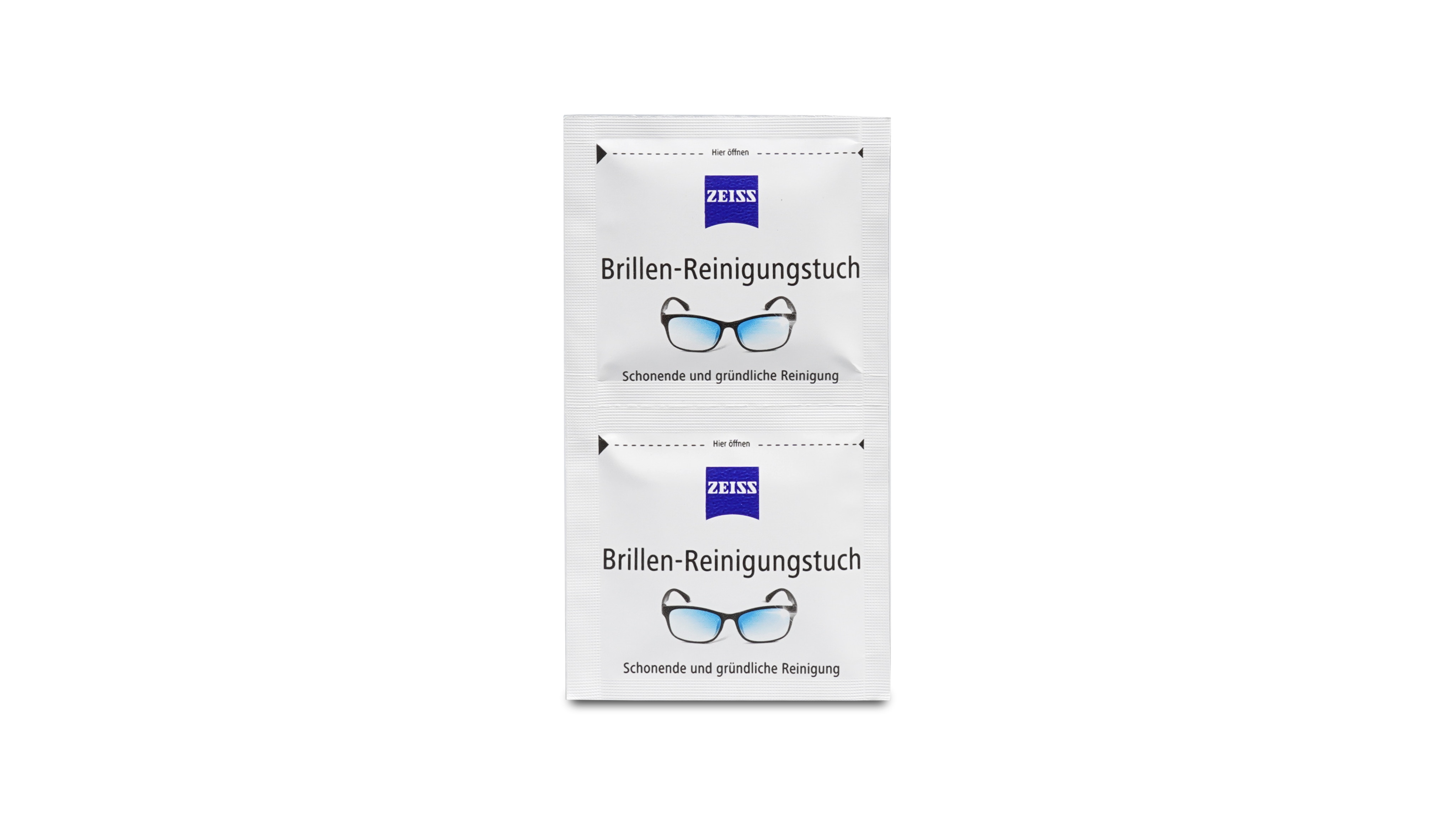 Lingettes de nettoyage pour lunettes Zeiss