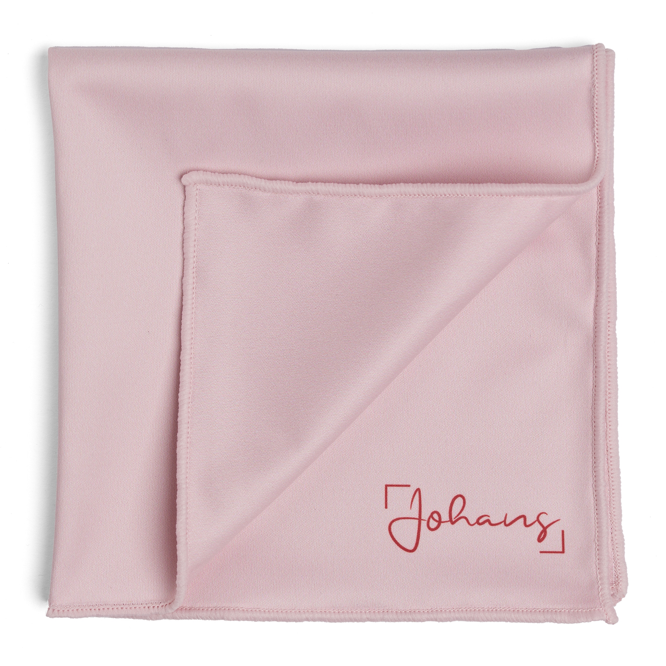 Johans Brillenputztuch Rose