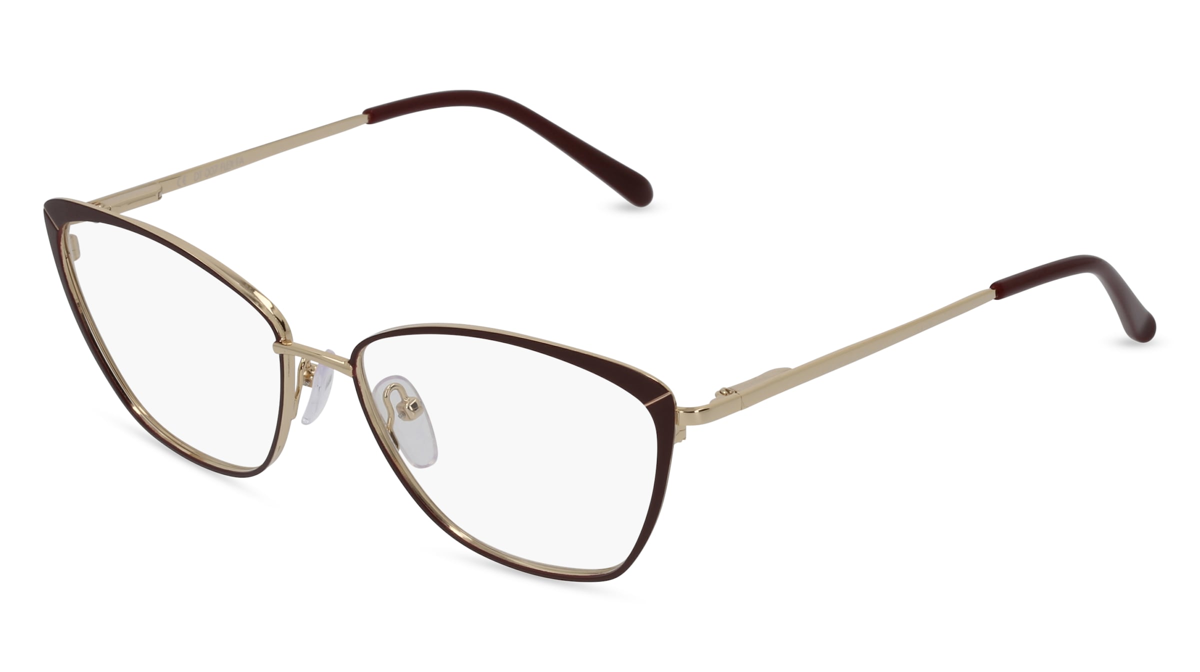 variant 2264 / Fielmann DT 007 FLEX FA / Gold Bordeaux