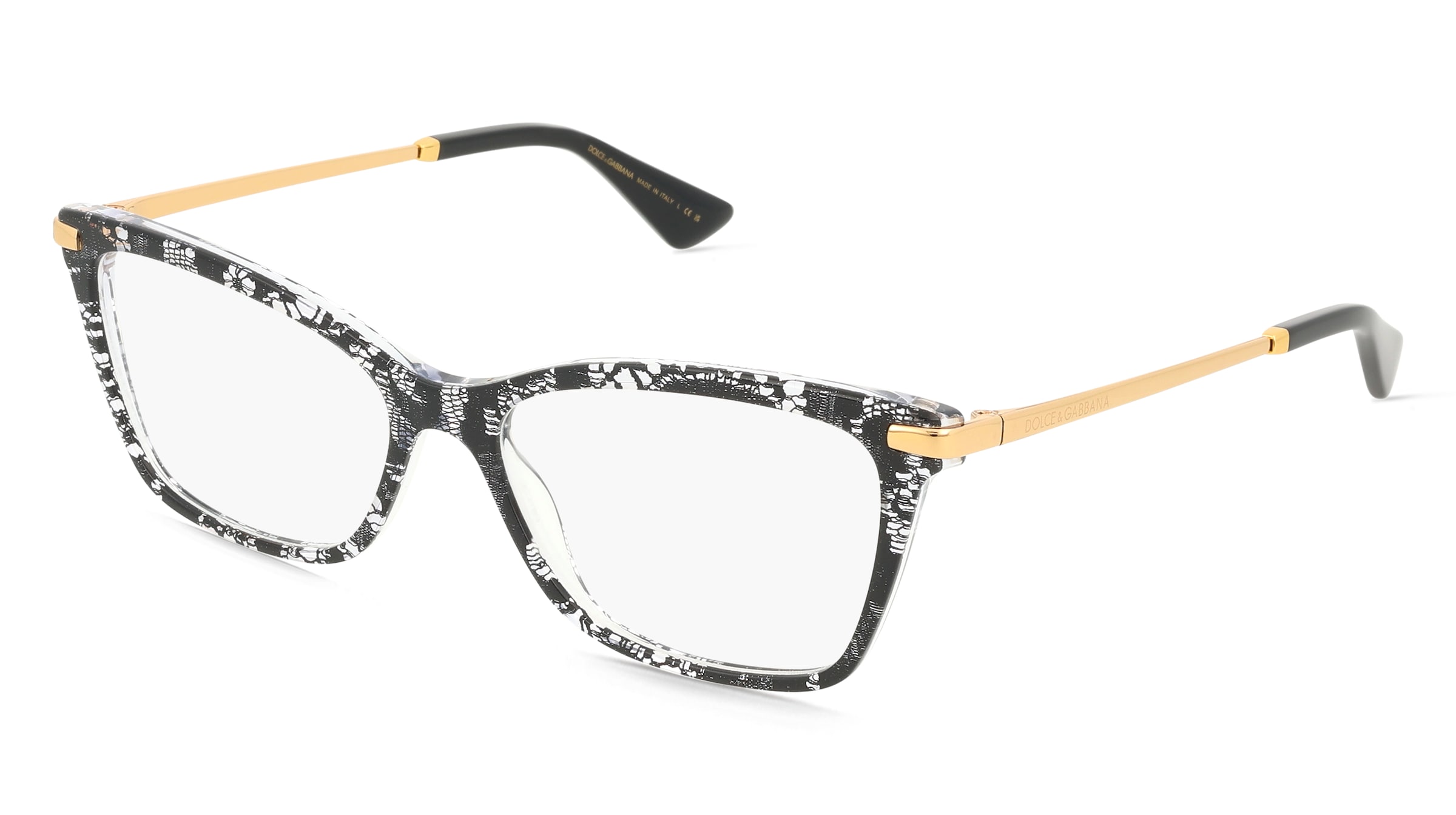 variant 26426 / Dolce & Gabbana 0DG3393 / Noir À Motif