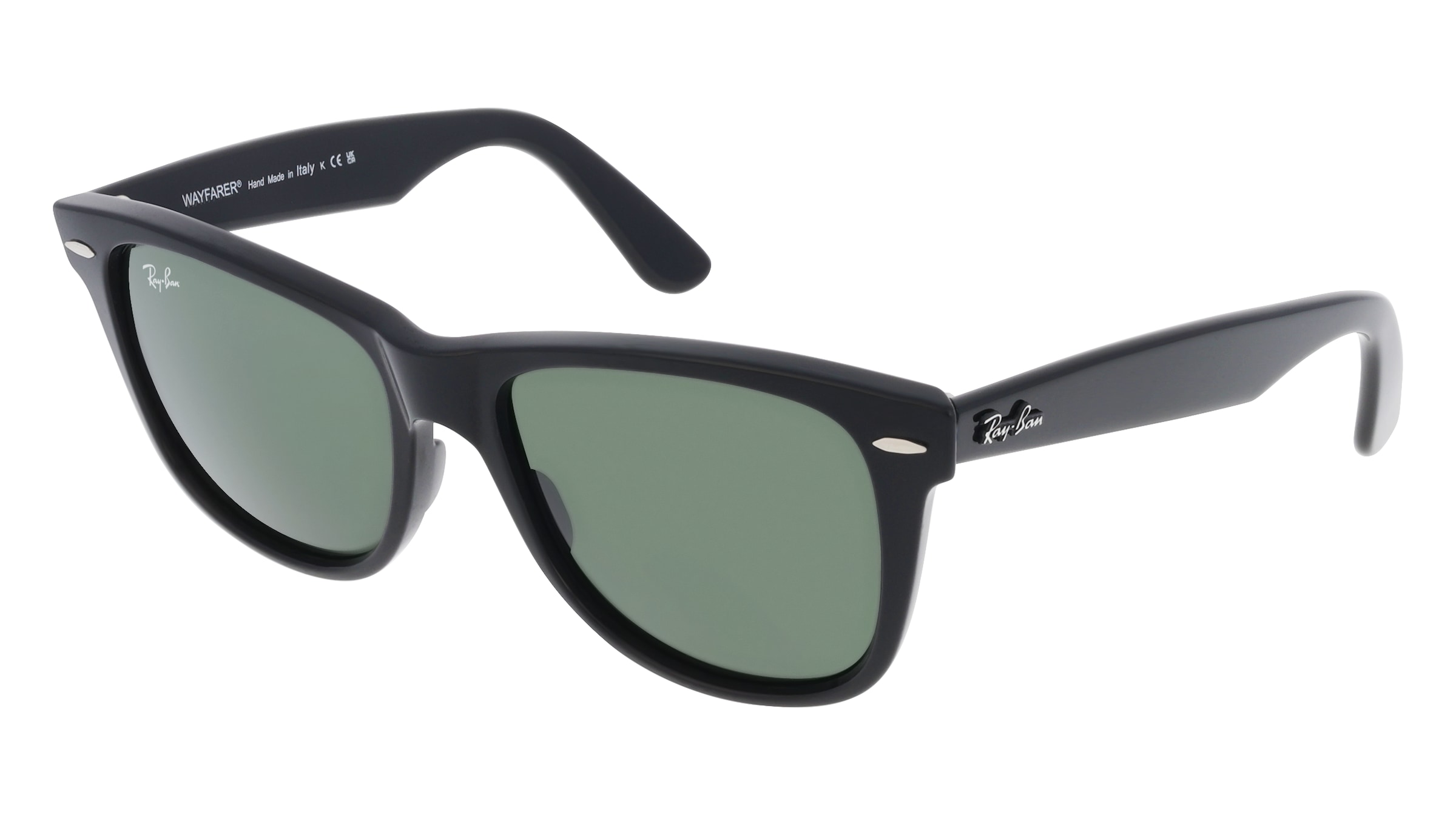 小物 Ray Ban WAYFARER RB2140 Sunglasses in ORIGINAL WAYFARER BIO-BASED and W niebieskie