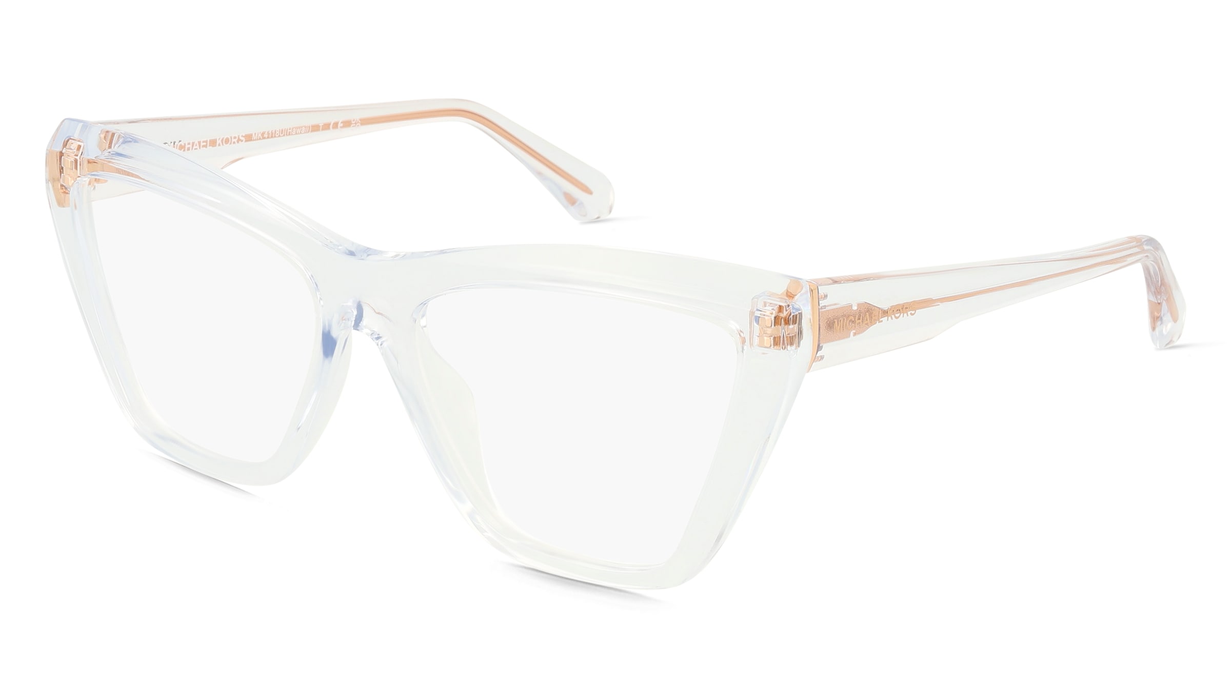 variant 20256 / Michael Kors 0MK4118U HAWAII / Weiß Transparent