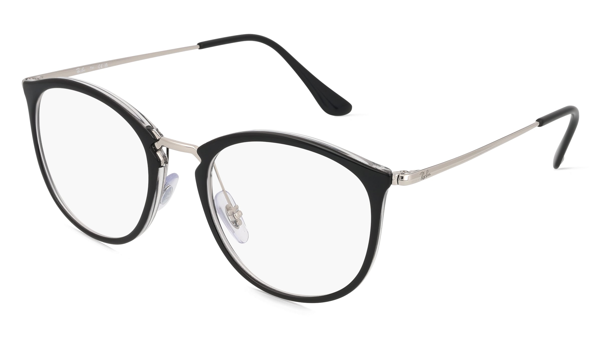 variant 24247 / Ray-Ban RX7140 / Schwarz Transparent