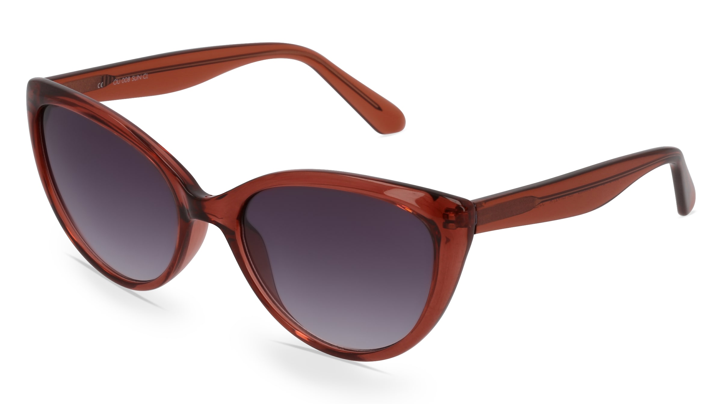 variant 1734 / Fielmann OU 008 SUN CL / Rot Transparent