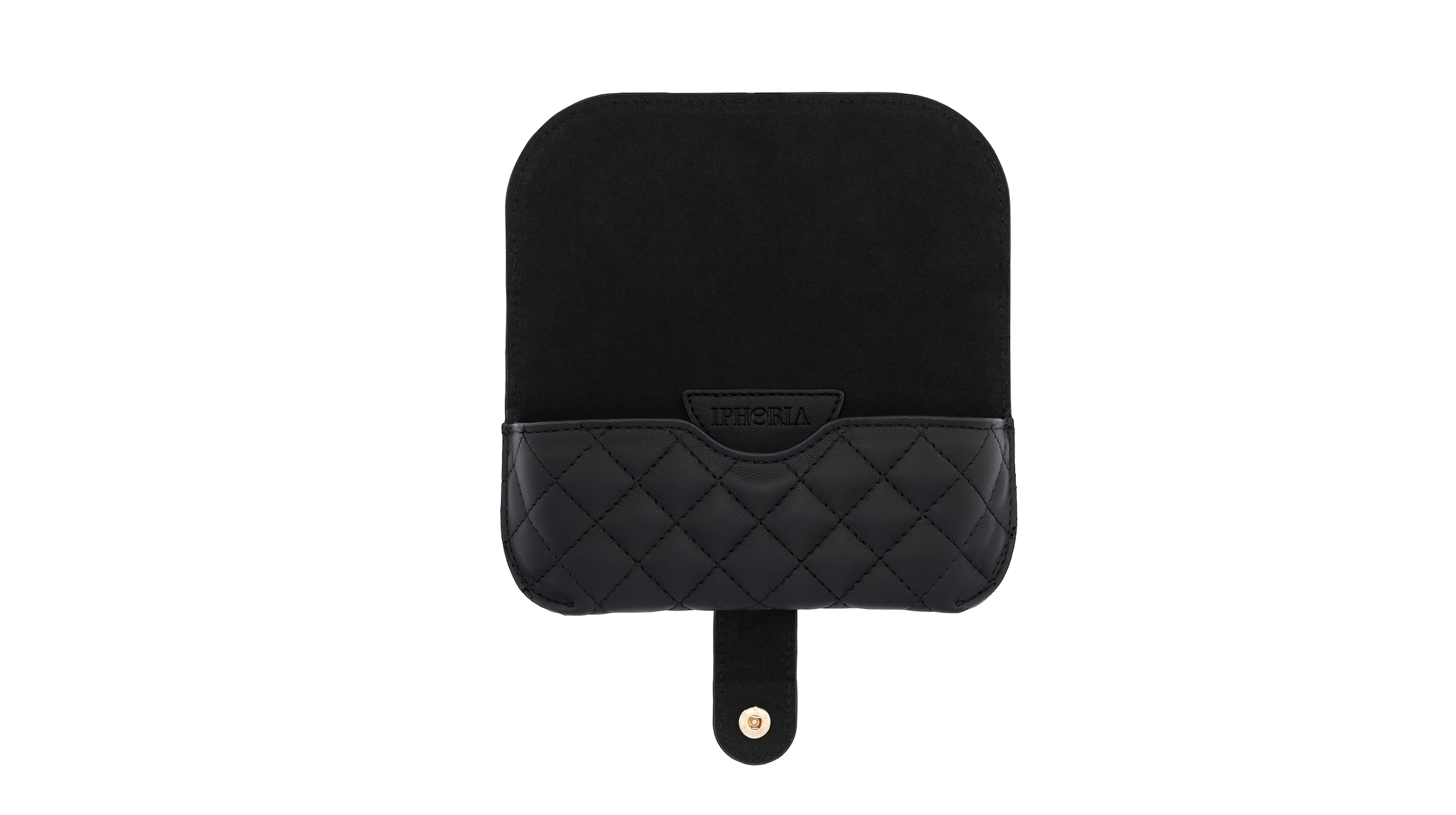 IPHORIA Vegan Leather Case Black