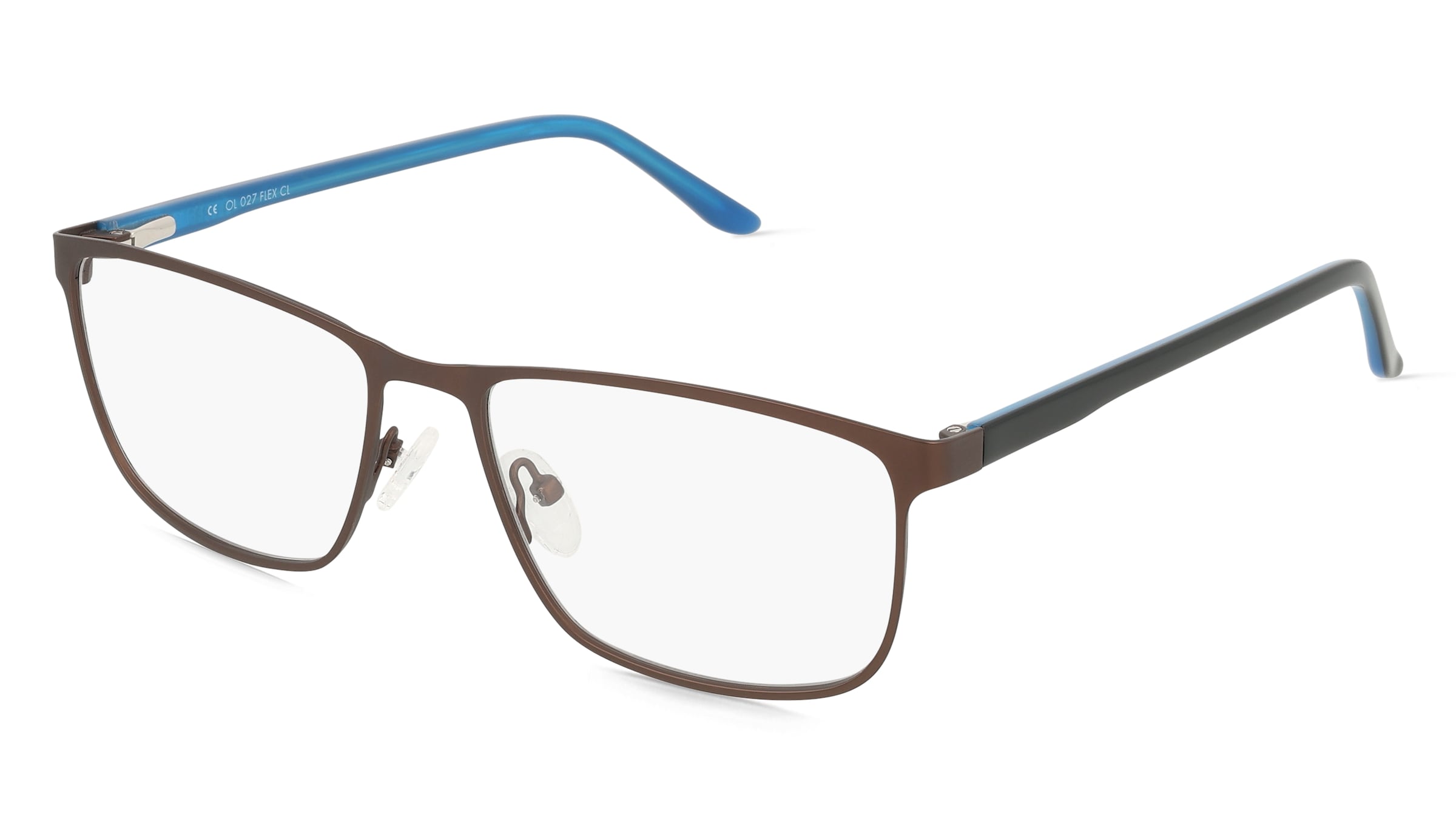 variant 25244 / Fielmann OL 027 FLEX CL ERIK / Braun Blau