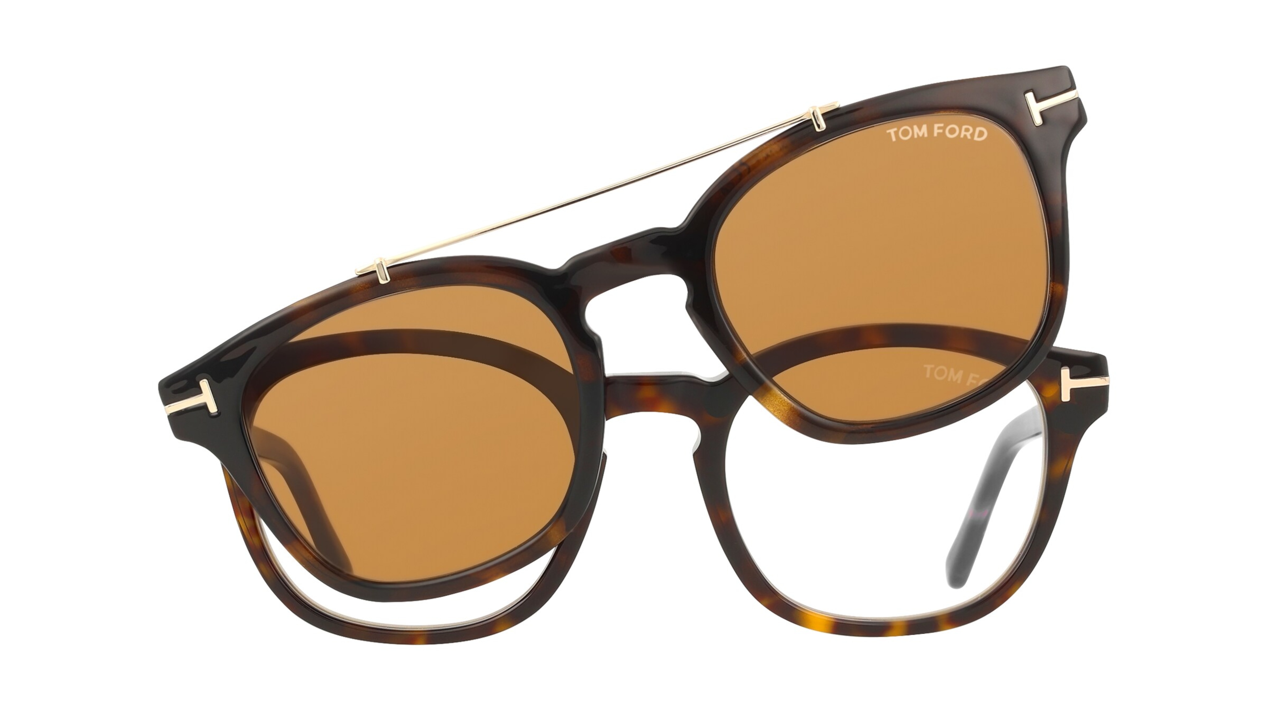 Tom Ford FT5532-B - mit Sonnenclip