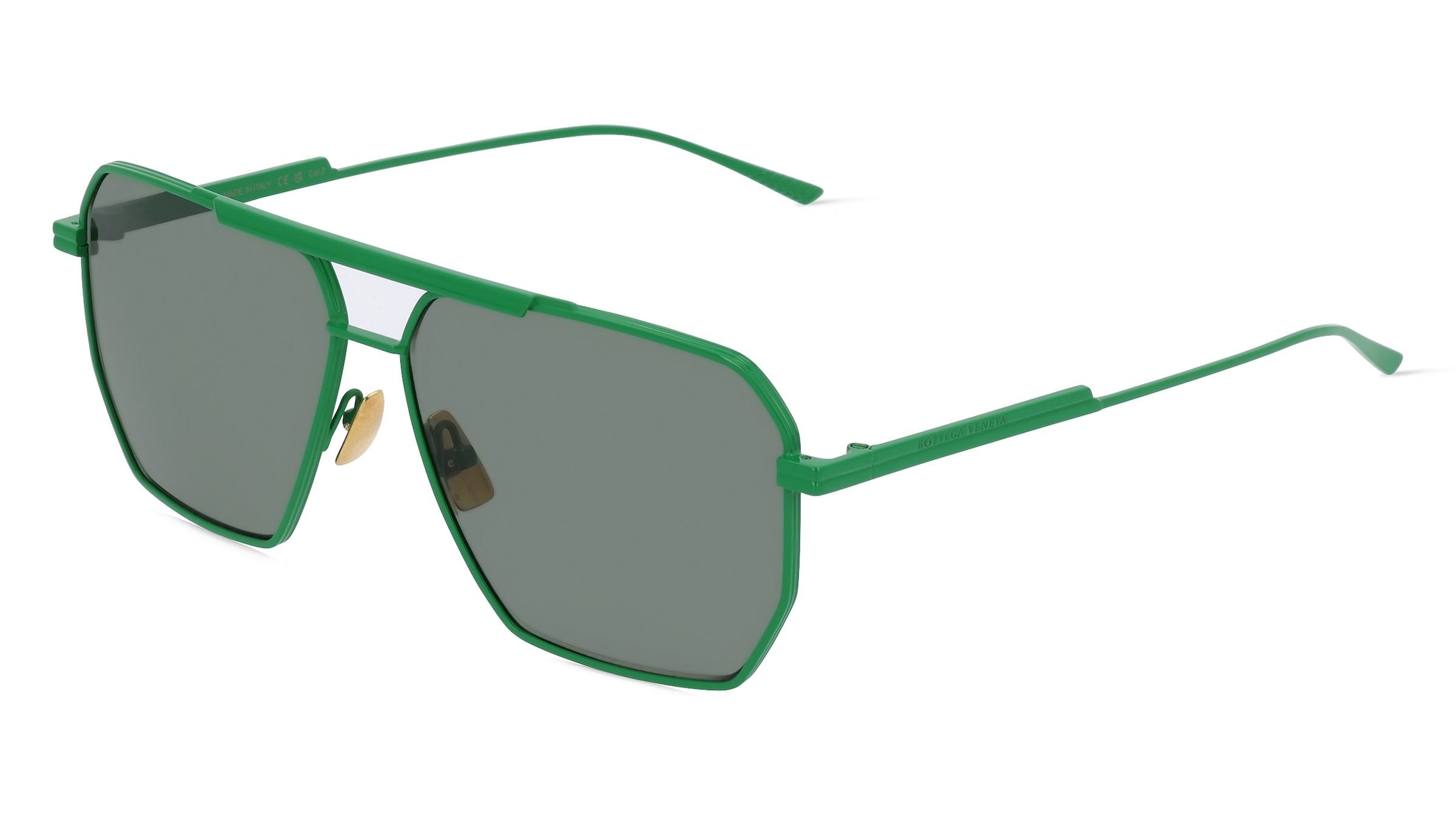 variant 15566 / Bottega Veneta BV1012S / Grün Glänzend