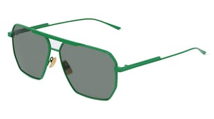 variant 15566 / BOTTEGA VENETA BV1012S / Zelená Lesklá