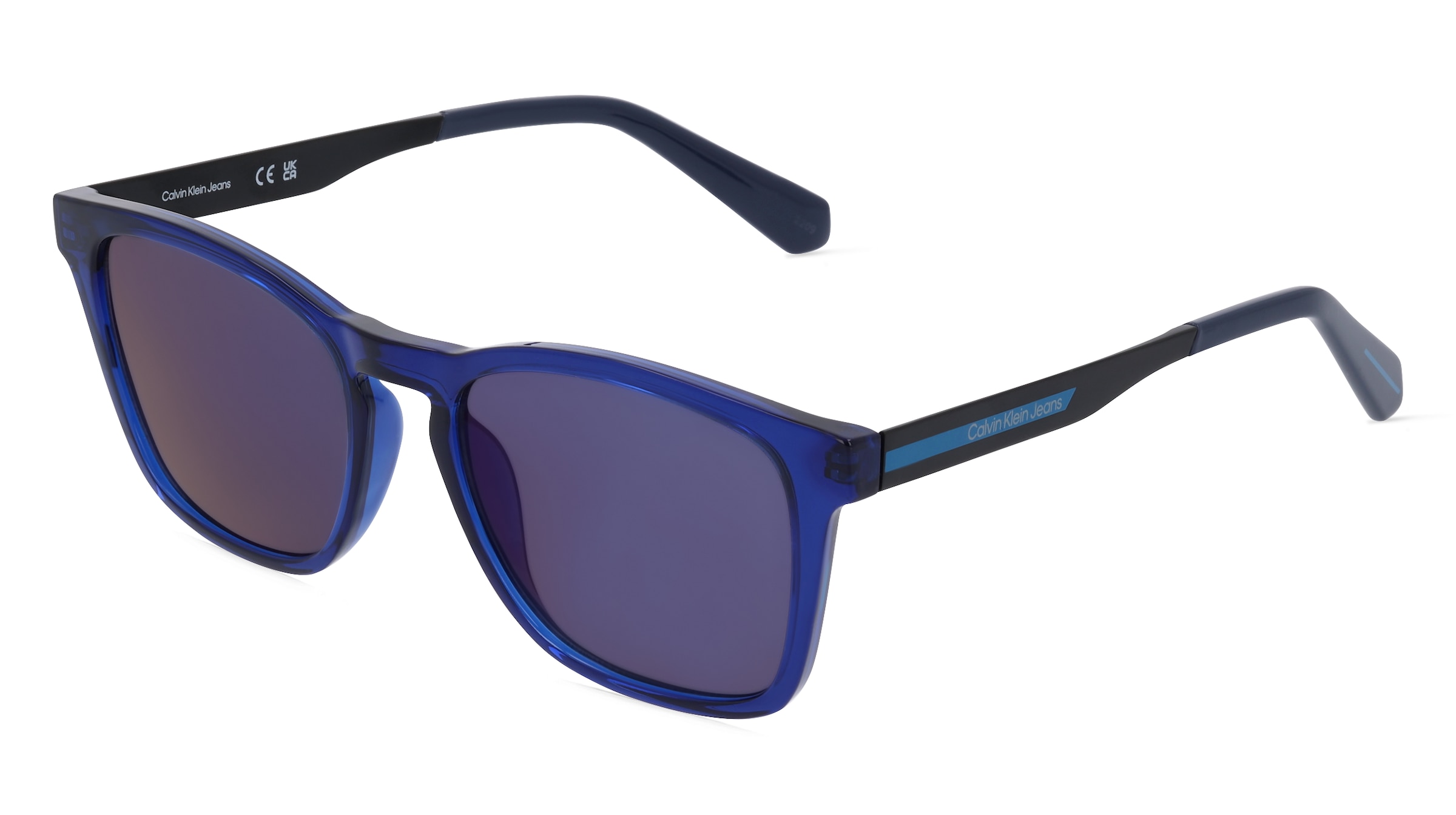 CALVIN KLEIN CKJ22642S blau transparent / grau blau