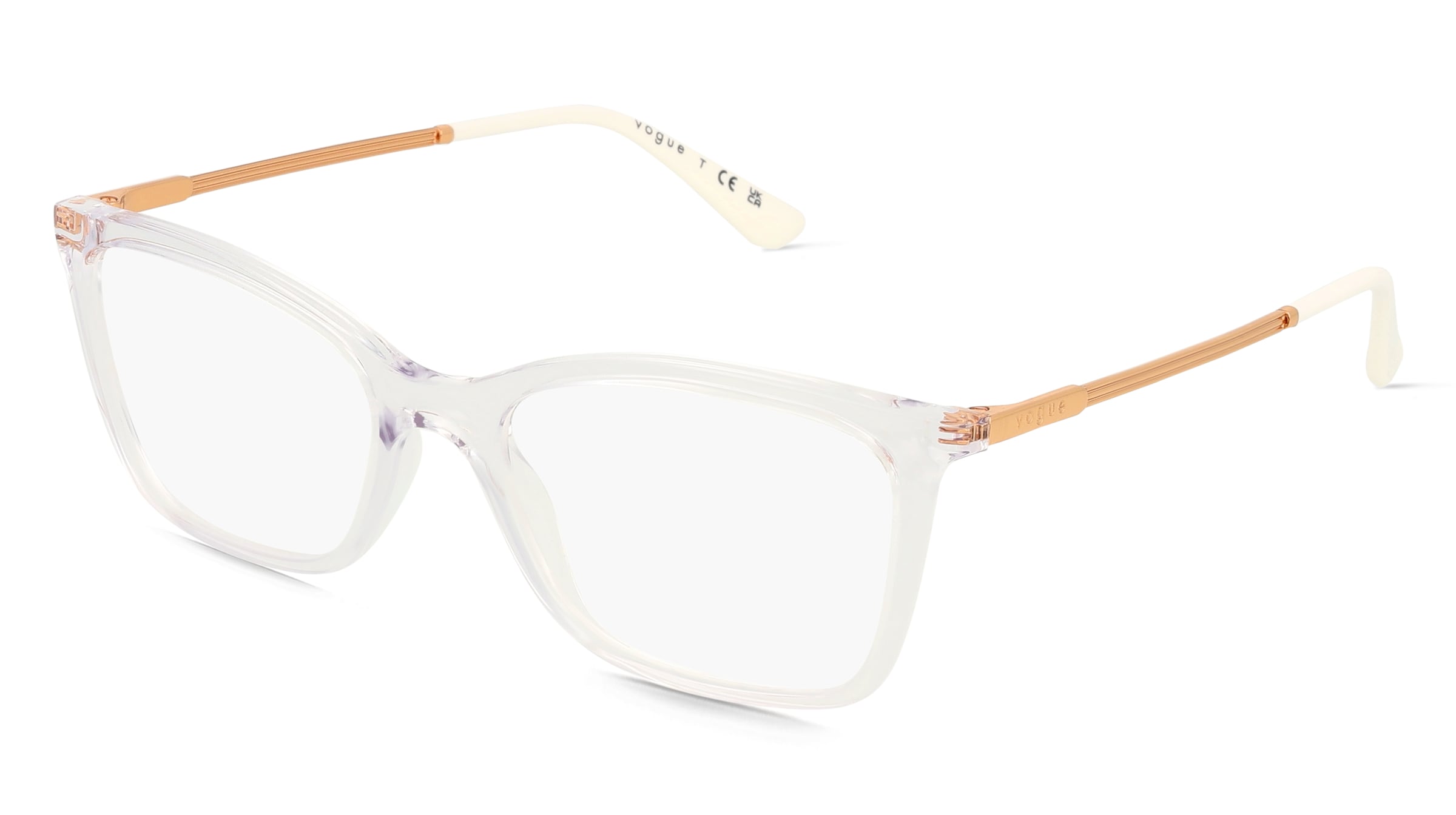 variant 20446 / Vogue 0VO5563 / Weiß Transparent