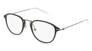 variant 22372 / Montblanc MB0155O SNOWCAP / Schwarz Ruthenium