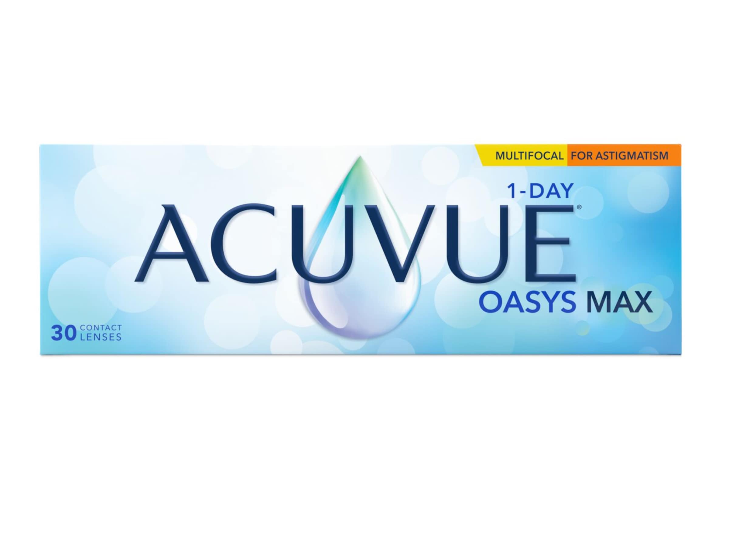 Acuvue Oasys Max 1-Day Multifocal for Astigmatism Acuvue