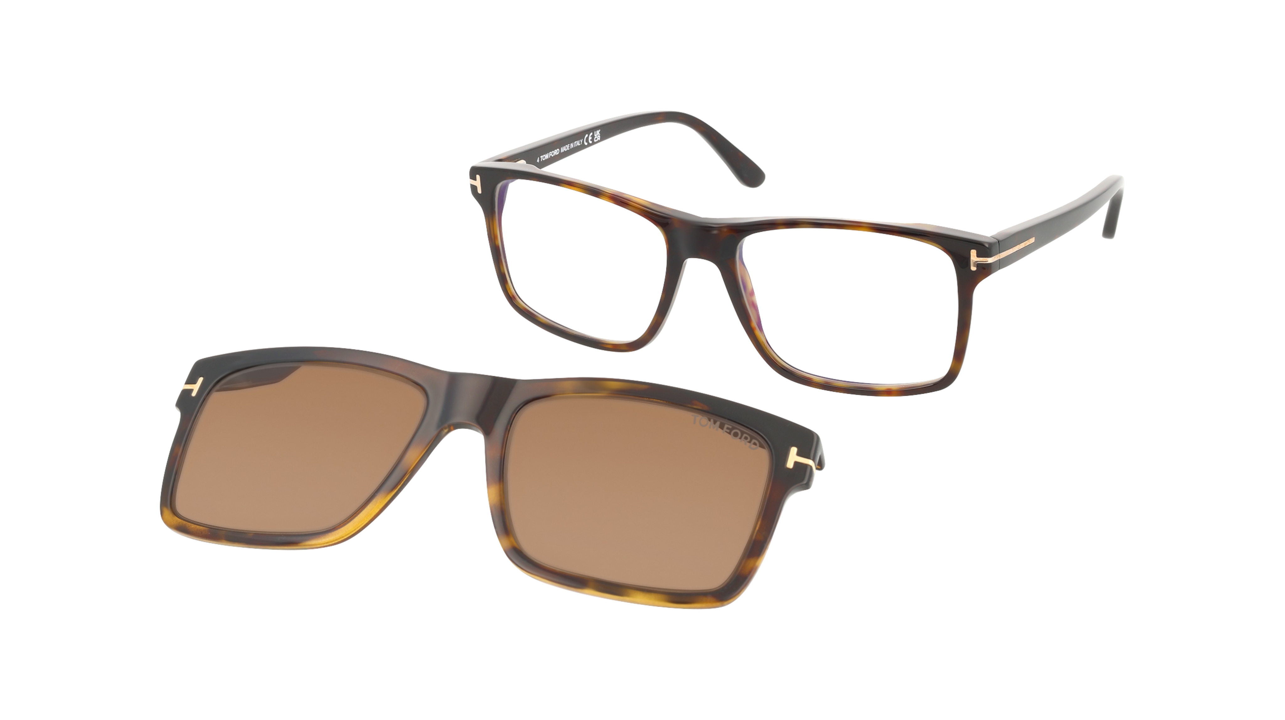 Tom Ford FT5682-B - mit Sonnenclip