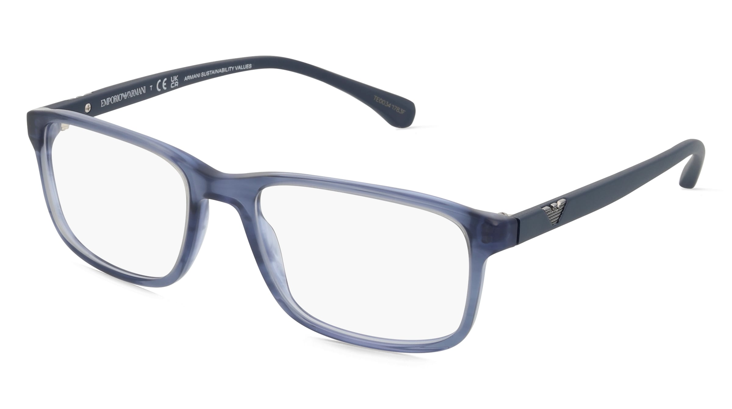 variant 14793 / Emporio Armani EA3098 / Blau Gestreift