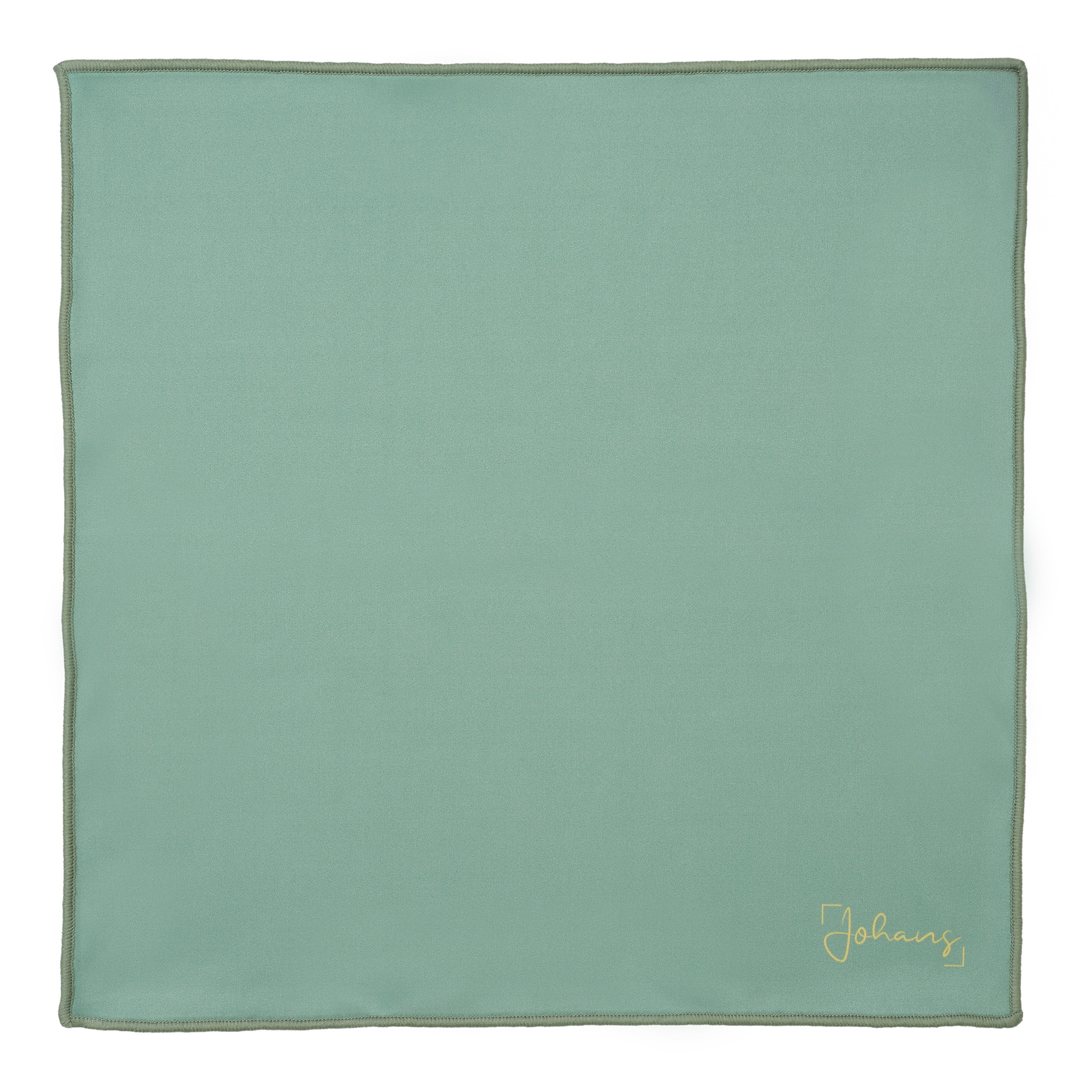 Johans Brillenputztuch Salbeigrün