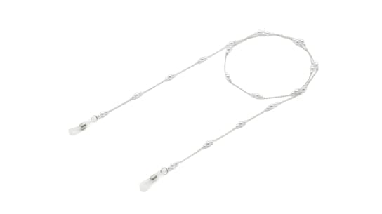 CATENELLA PER OCCHIALI CON PERLE ORO Victoria Collection