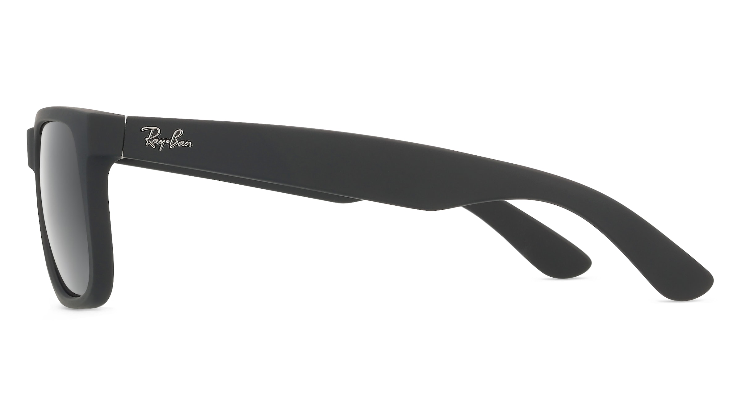 偏光 Ray-Ban サングラス RB4165 Justin Ray-Ban RB 4165 JUSTIN w kolorze czarny matowy / szary