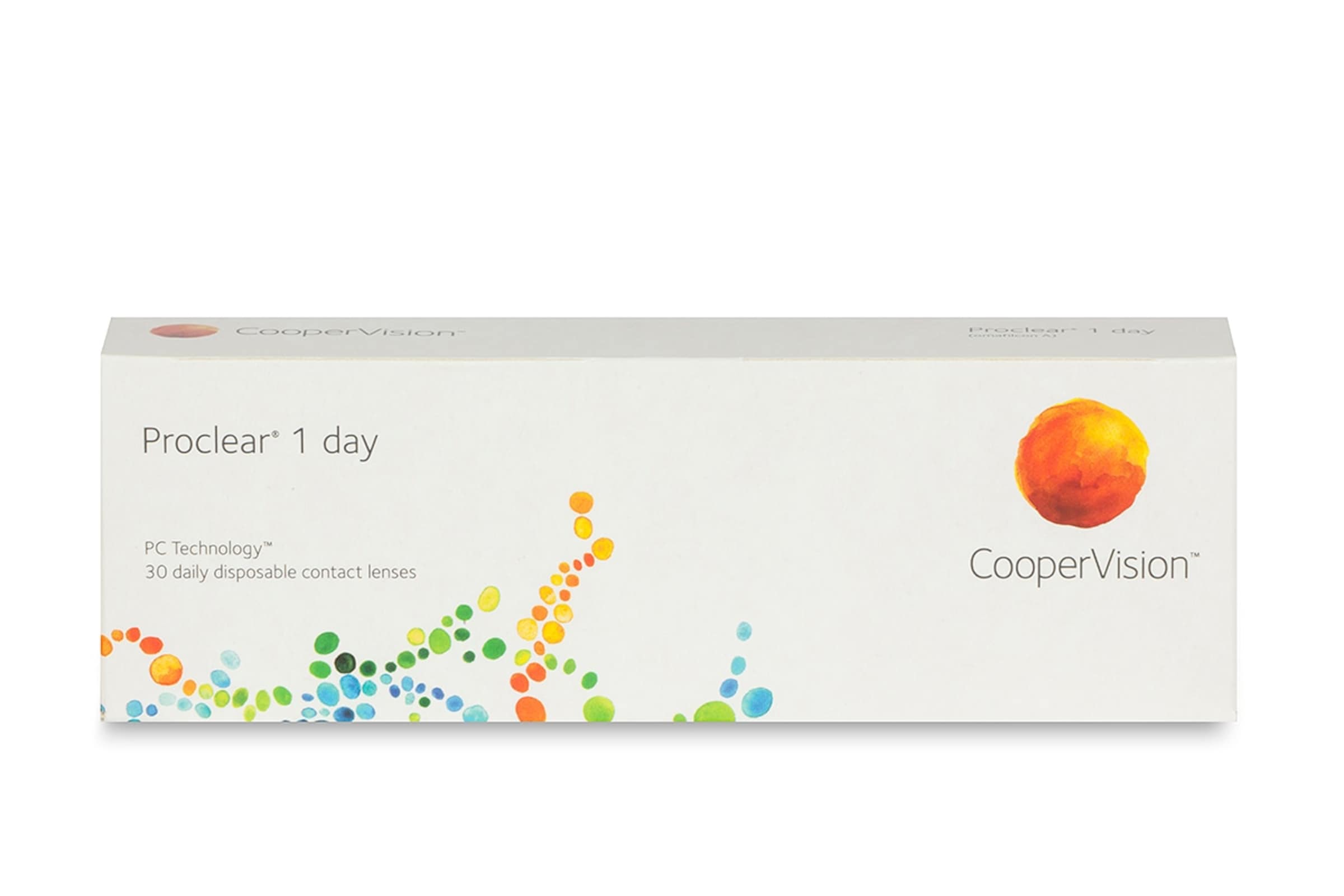 CooperVision Proclear 1 day (30er Packung) Tageslinsen (0.25 dpt & BC 8.7)