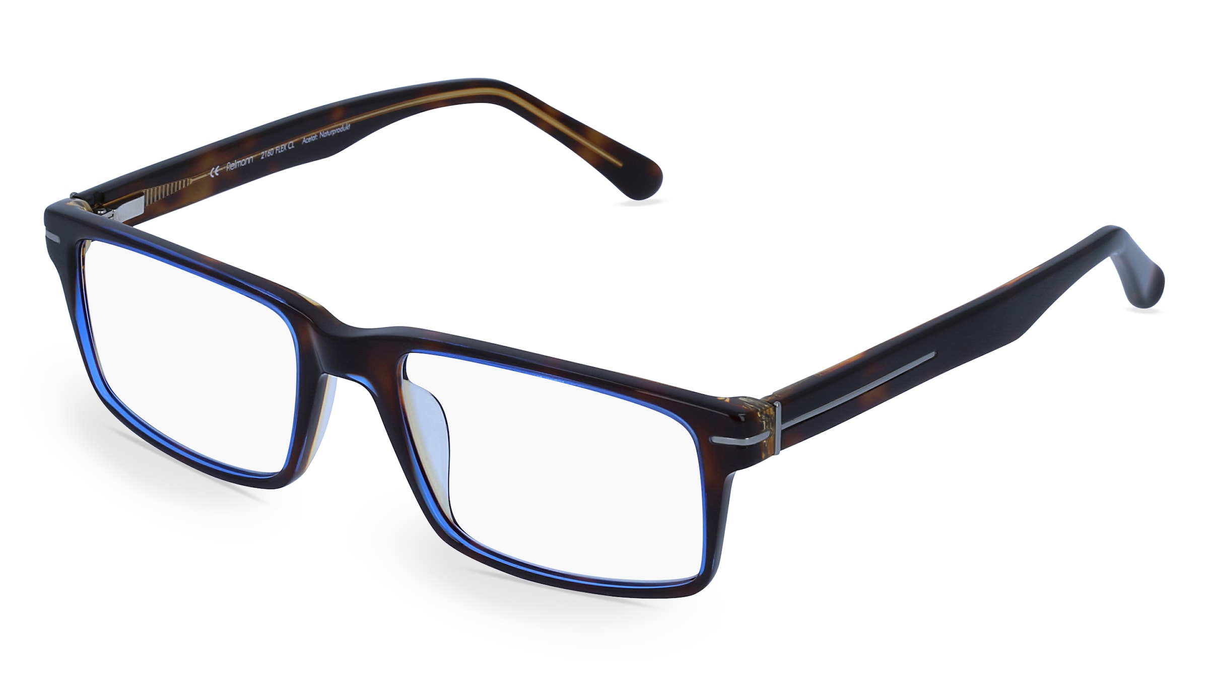 variant 3227 / Fielmann 2160 FLEX CL / Blau Havanna