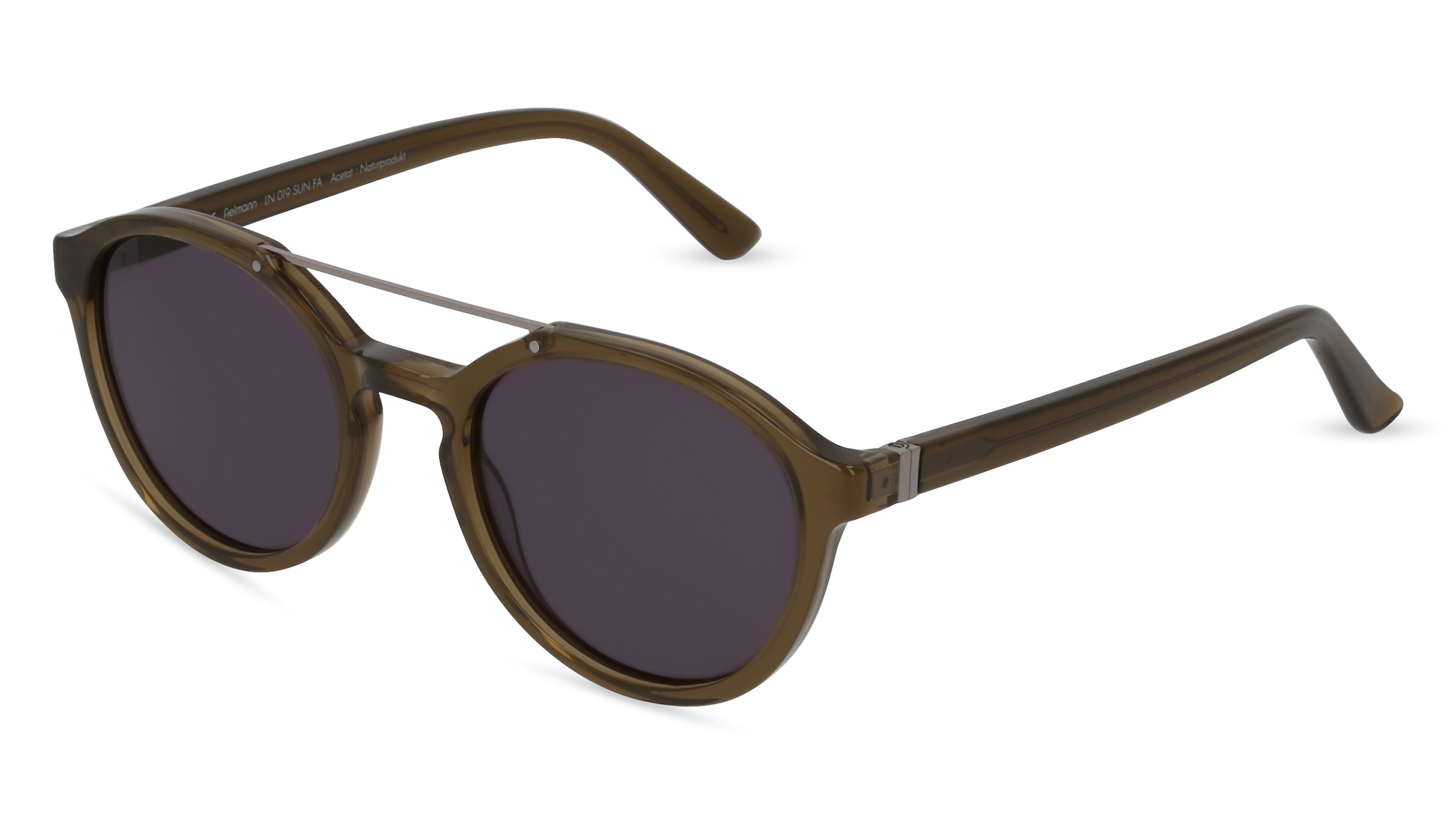 variant 2411 / Fielmann LN 019 SUN FA / Braun Transparent