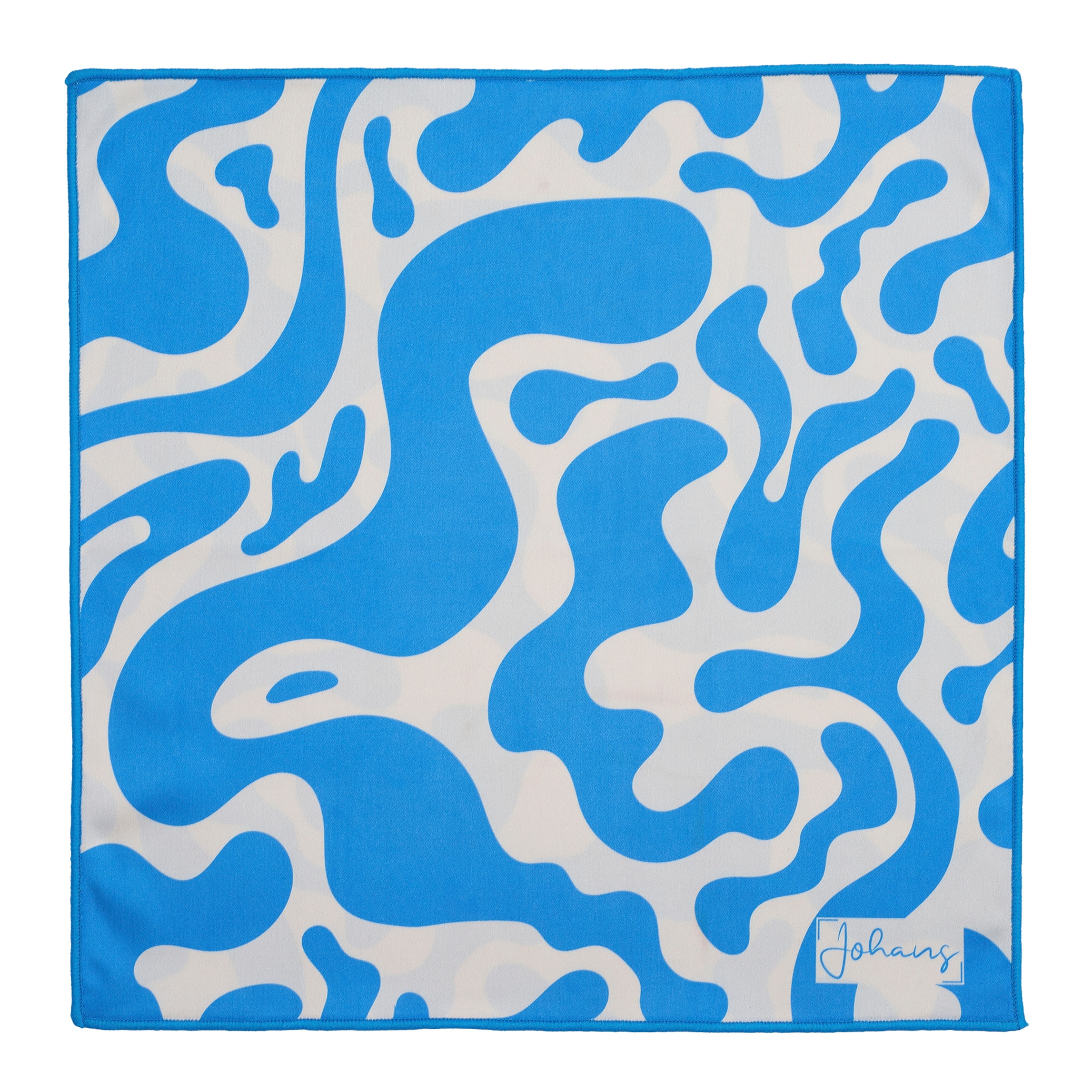 Johans Chusteczka Do Czyszczenia Okularów Blue Swirl