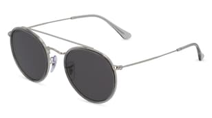 variant 6526 / Ray-Ban RB 3647N ROUND DOUBLE / Srebrny