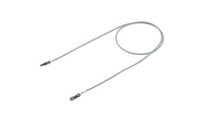 variant 13098 / Brillenband Leder / Szary