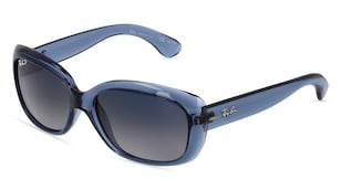 variant 6629 / Ray-Ban RB 4101 JACKIE OHH / Blau Transparent