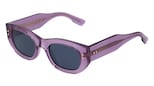 variant 9779 / Gucci GG1215S / Lila Transparent
