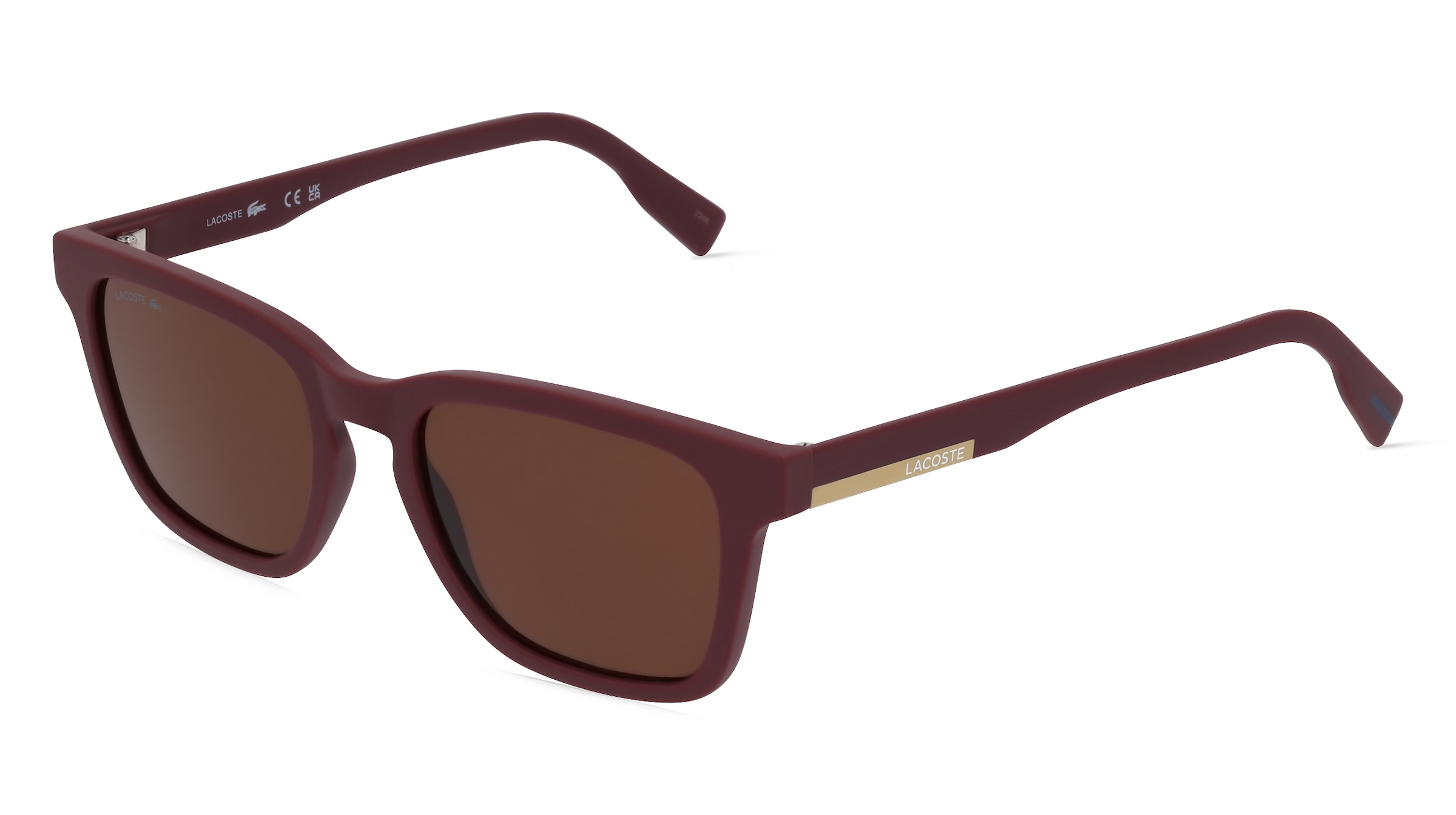 LACOSTE L987S burgunder matt / braun