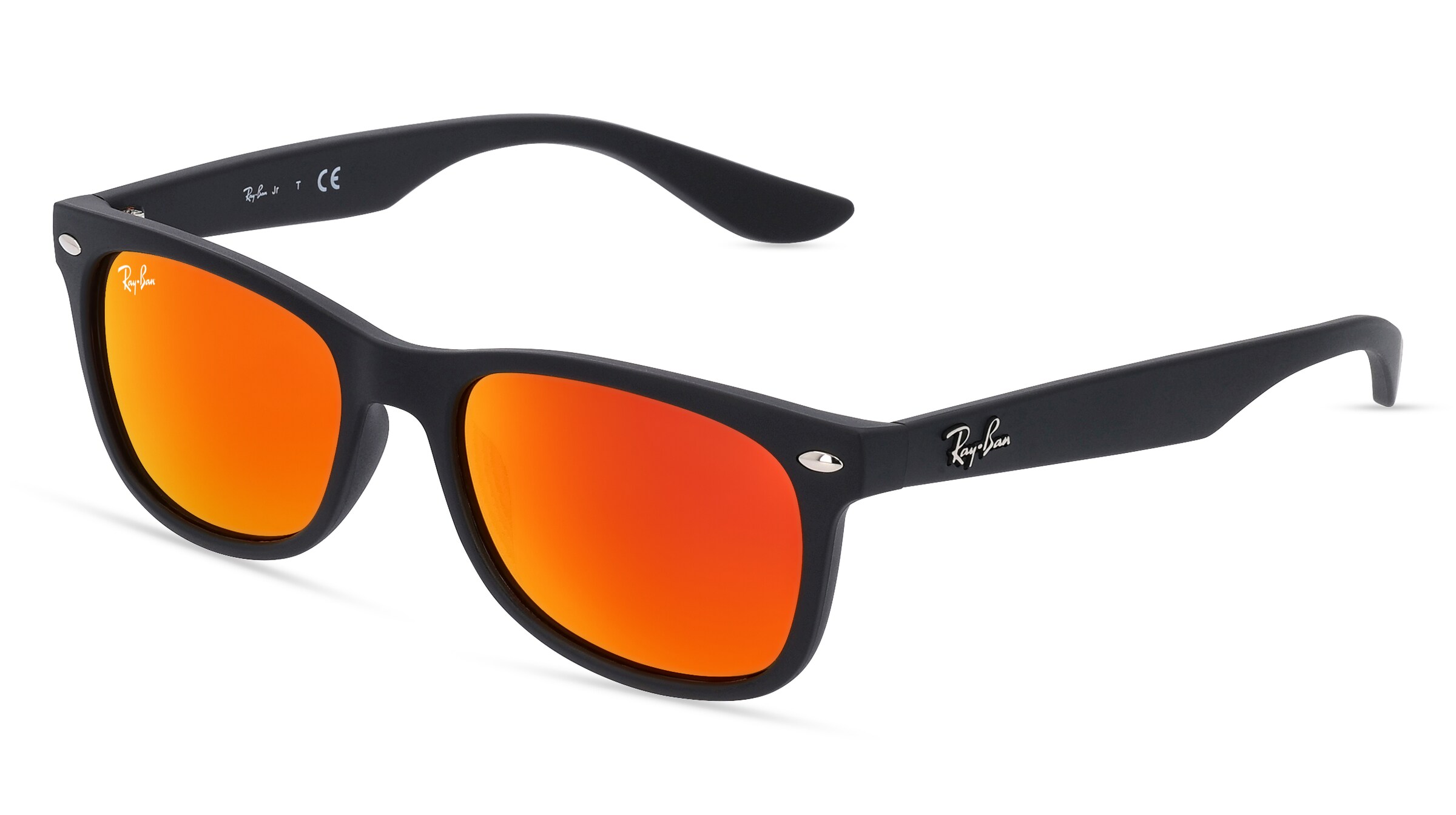 Ray Ban Junior RJ 9052S NEW WAYFARER in Schwarz Matt