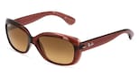 variant 6631 / Ray-Ban RB 4101 JACKIE OHH / marron transparent