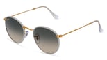 variant 6533 / Ray-Ban RB 3447JM ROUND FULL COLOR / Grau Gold
