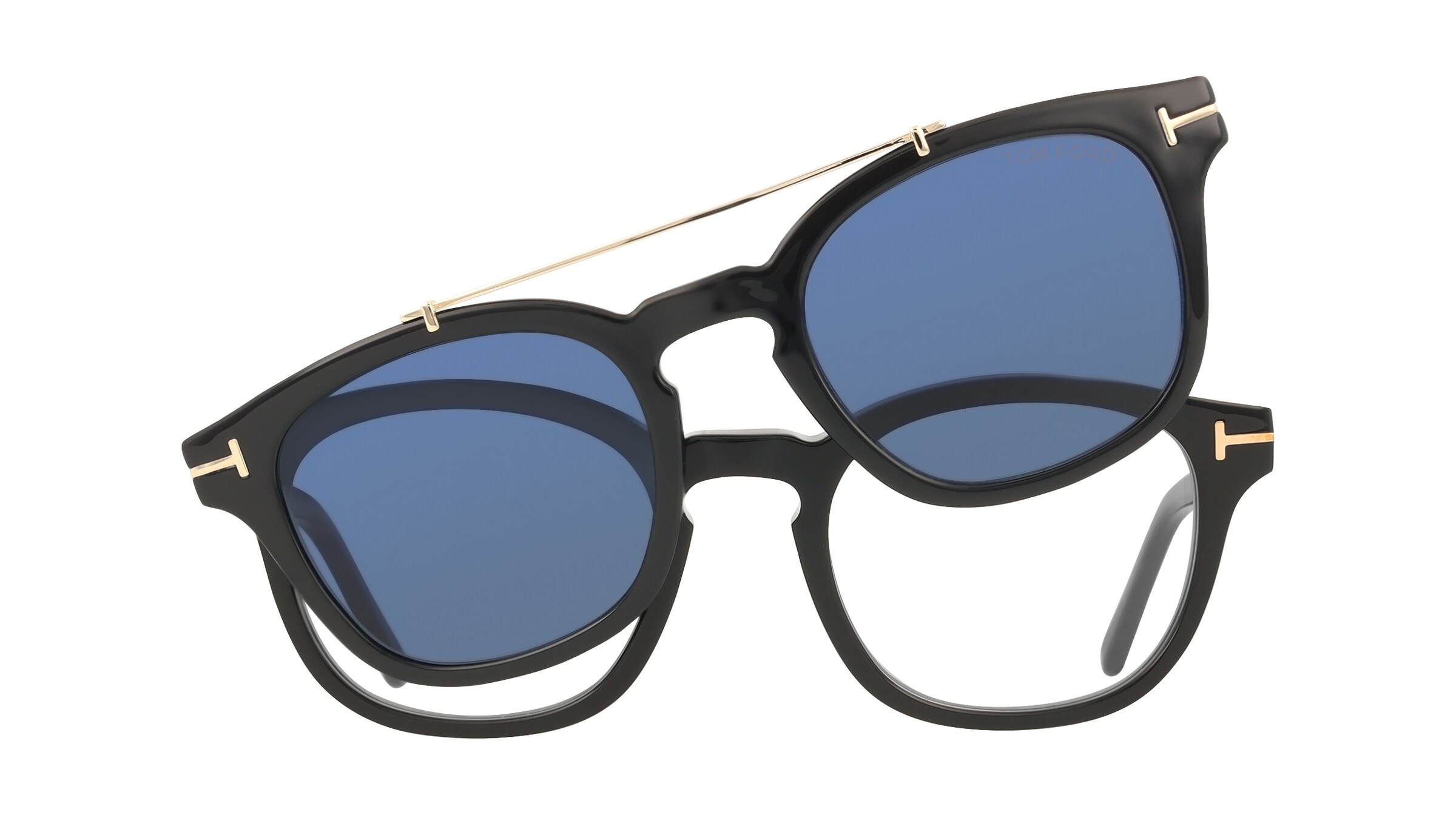 Tom Ford FT5532-B - mit Sonnenclip