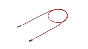 variant 13109 / Brillenband Leder / Czerwony
