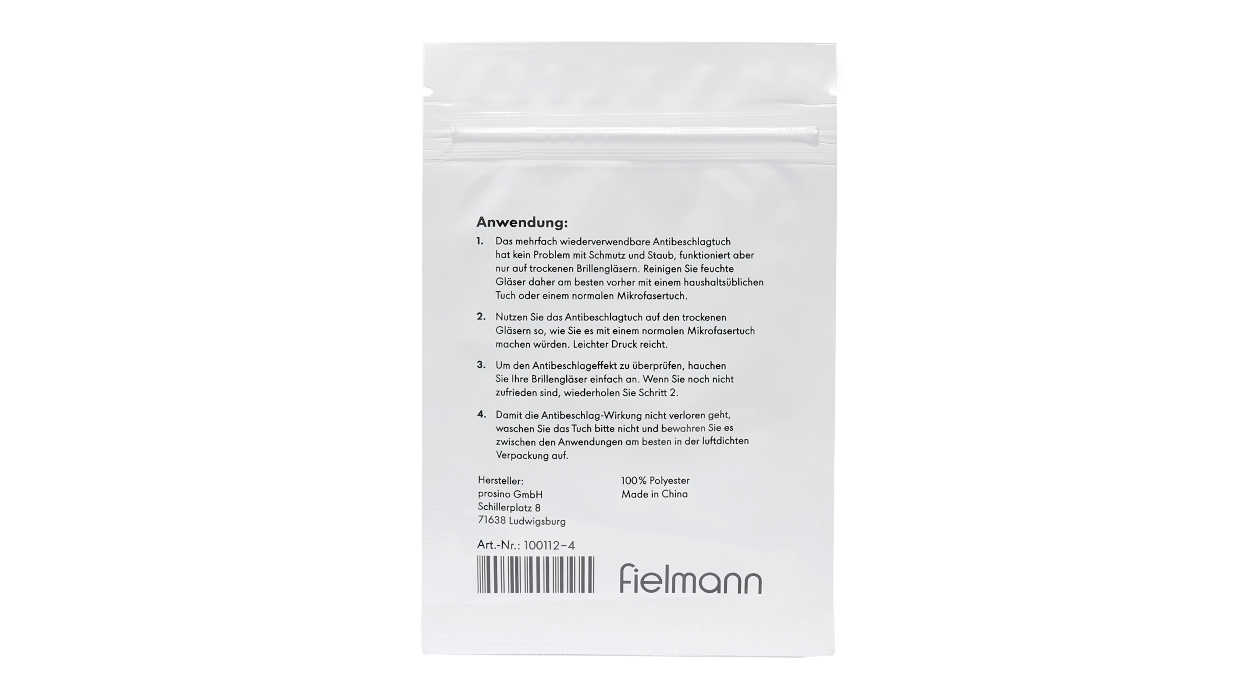 Panno antiappannamento Fielmann