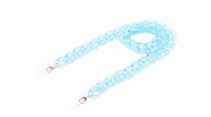 variant 13084 / Brillenkette Big Cell Fashion / Turkusowy Przezroczysty