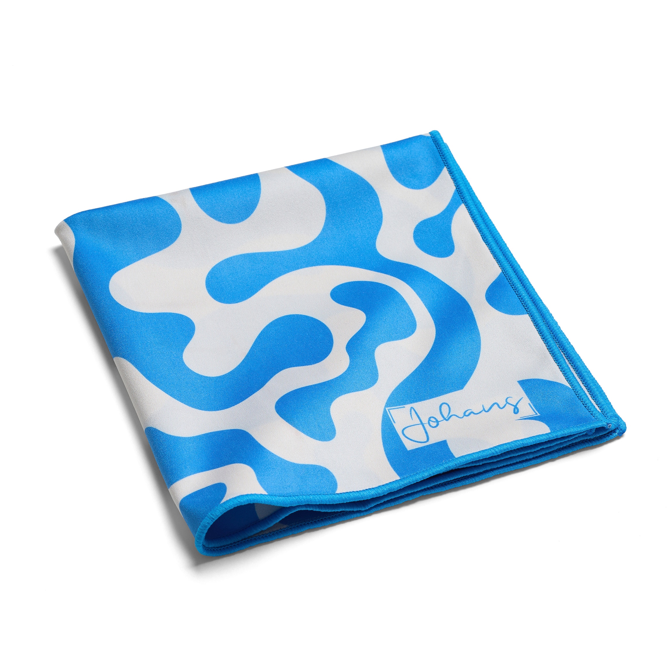 Johans Chusteczka Do Czyszczenia Okularów Blue Swirl