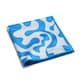 Johans Brillenputztuch Blue Swirl