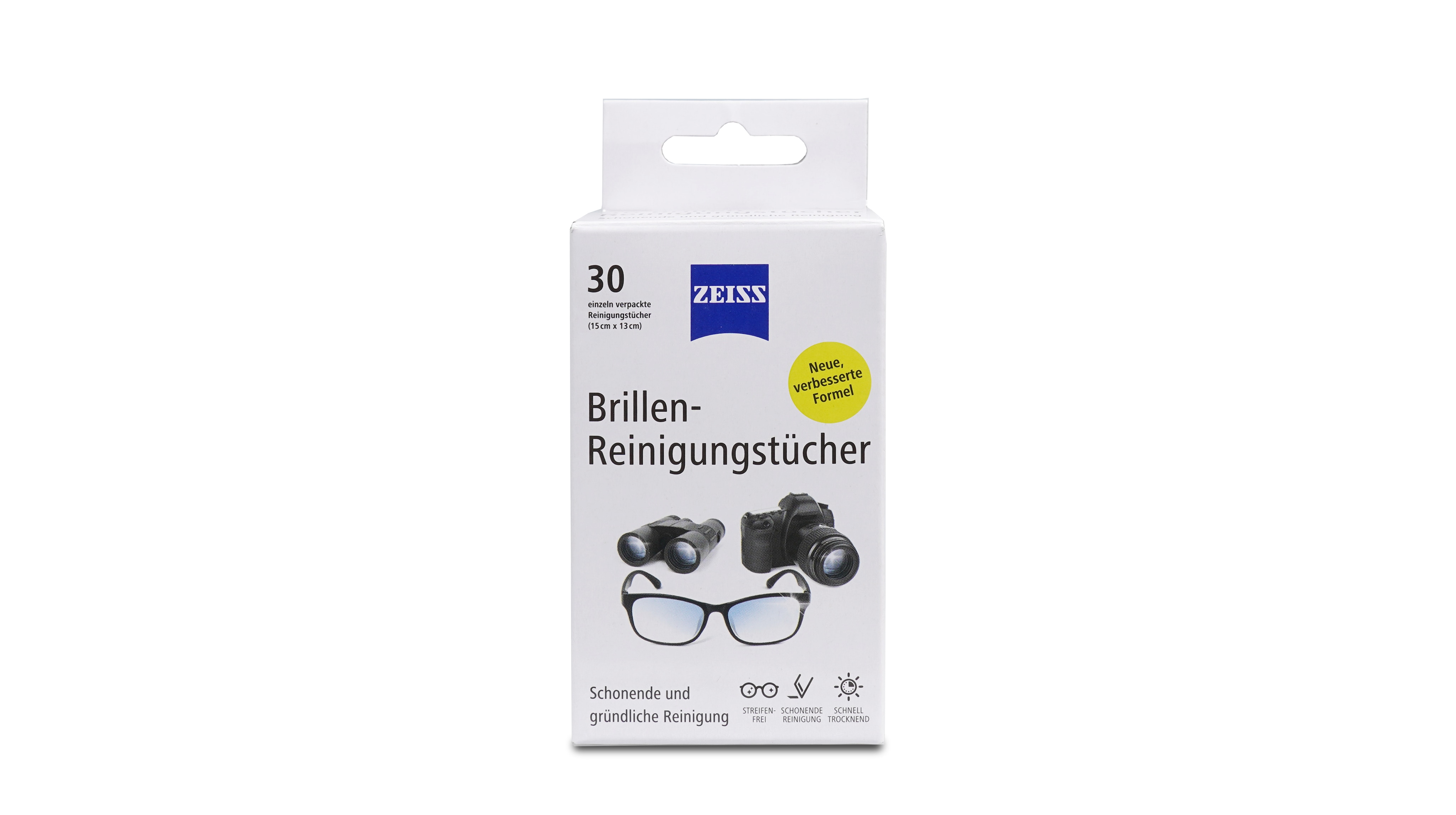 Lingettes de nettoyage pour lunettes Zeiss