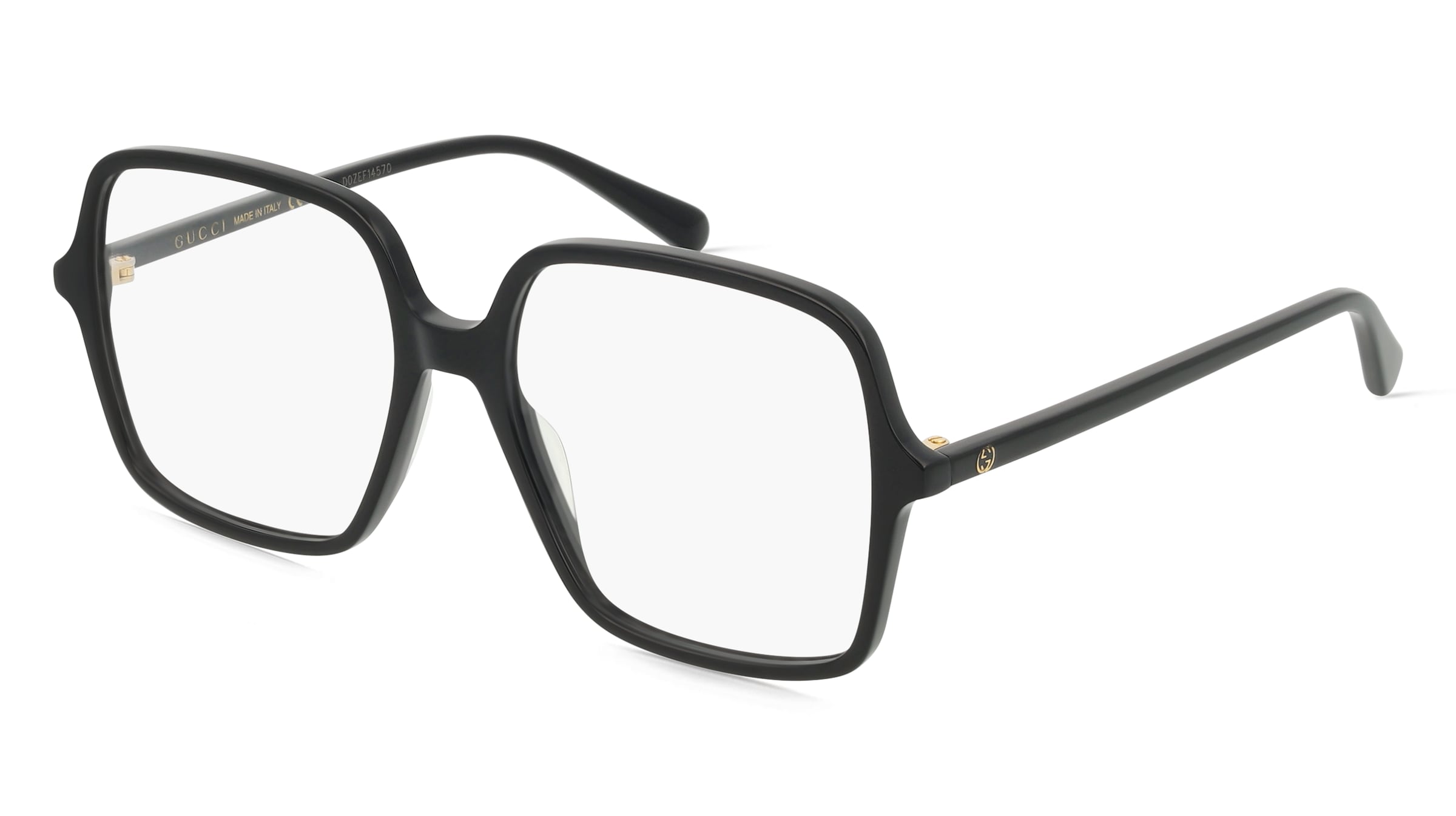 GUCCI スクエアフレムメカネ GG1003O 001 Kup Gucci GG1003O w kolorze czarny online - Fielmann