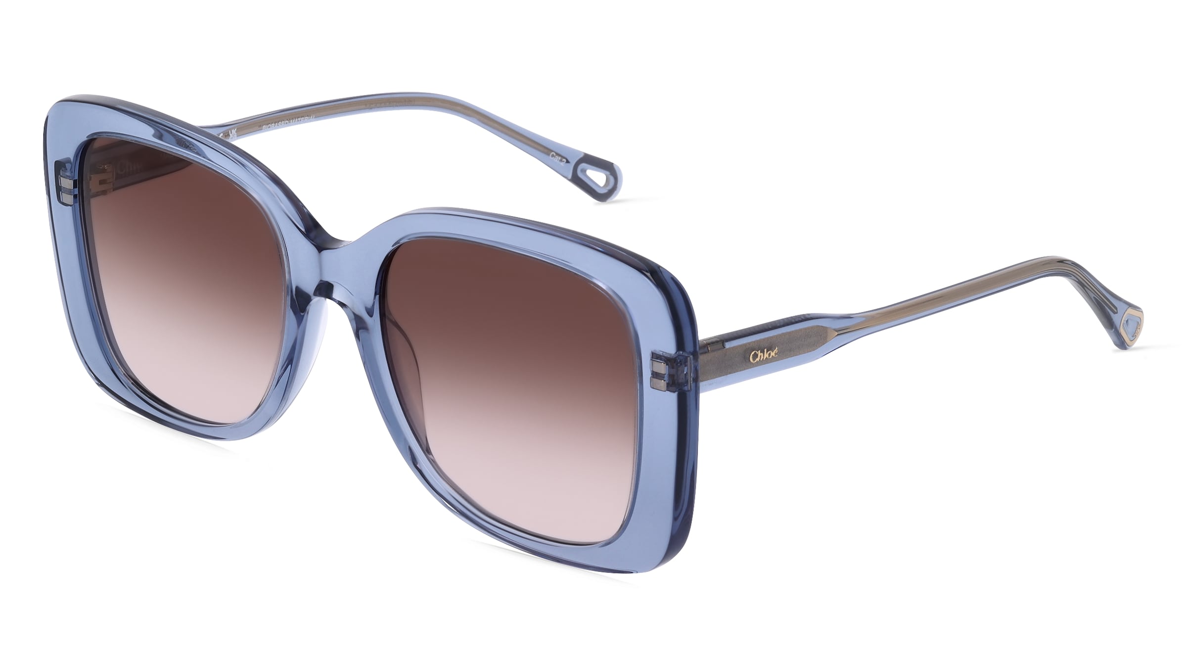 variant 9782 / CHLOE CH0125S / Niebieski Przezroczysty