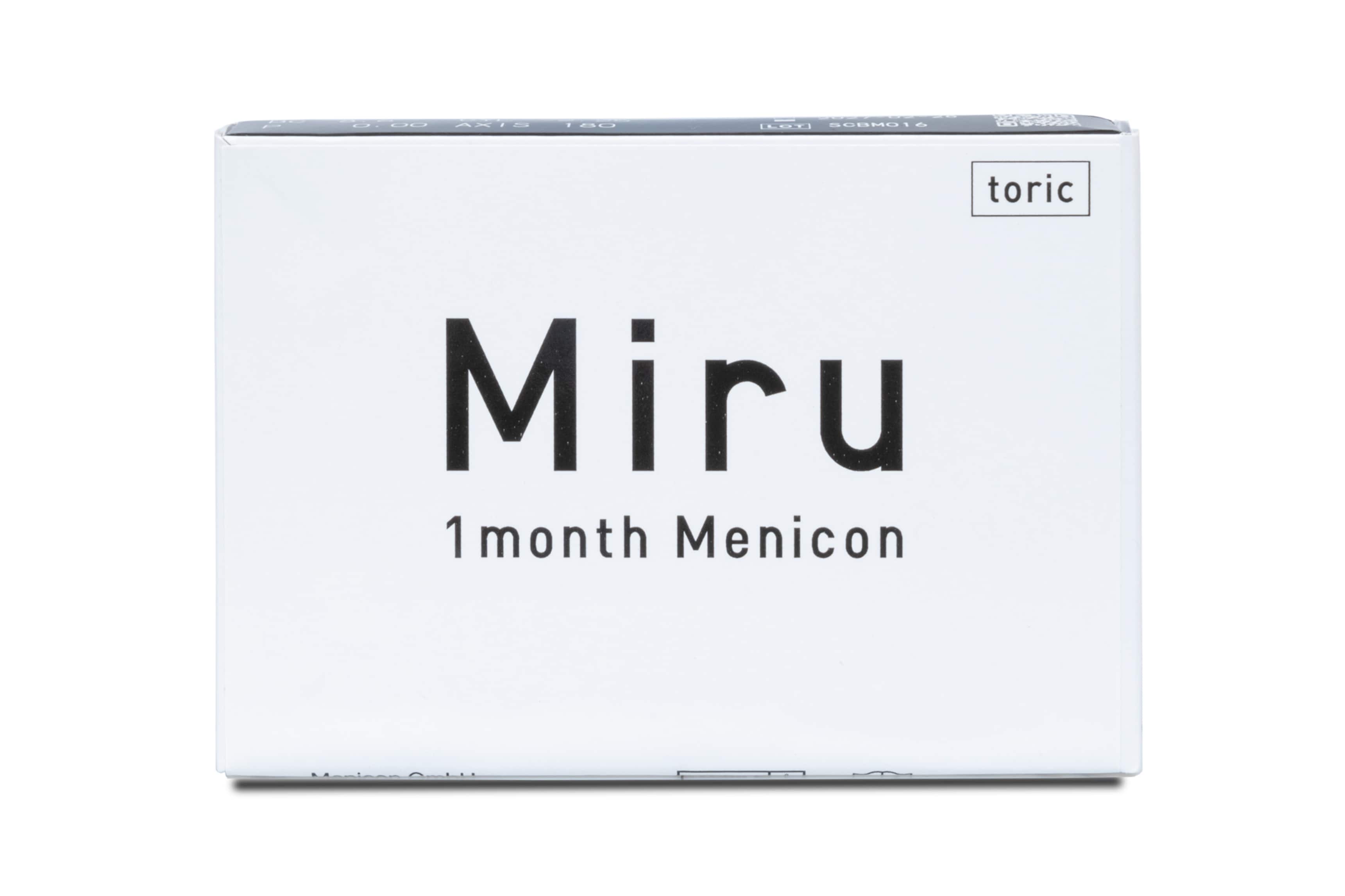 Miru 1month toric