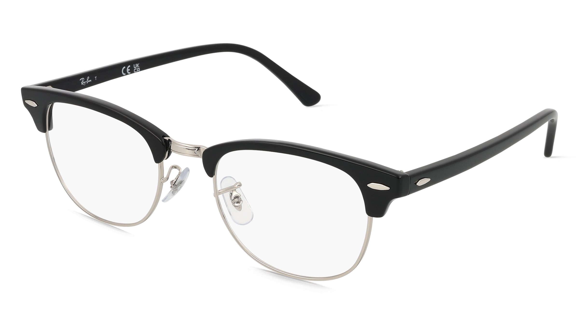 variant 19550 / Ray-Ban 0RX5154 CLUBMASTER / Schwarz Silber