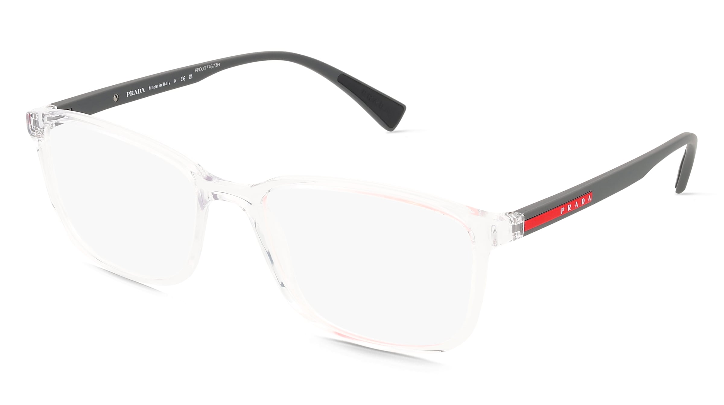 variant 28526 / Prada Linea Rossa PS04IV / Biały Przezroczysty